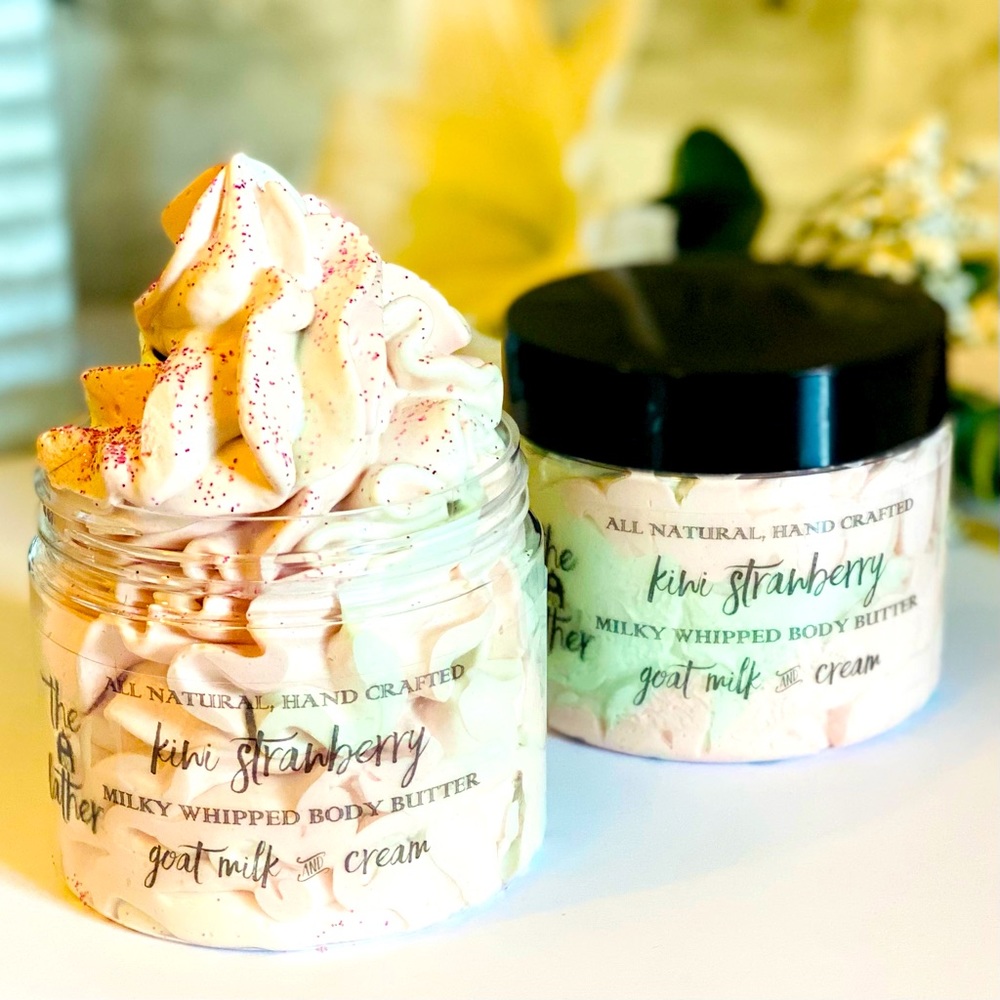 Kiwi Strawberry Milky Whipped Body Butter - Picture 1 of 3